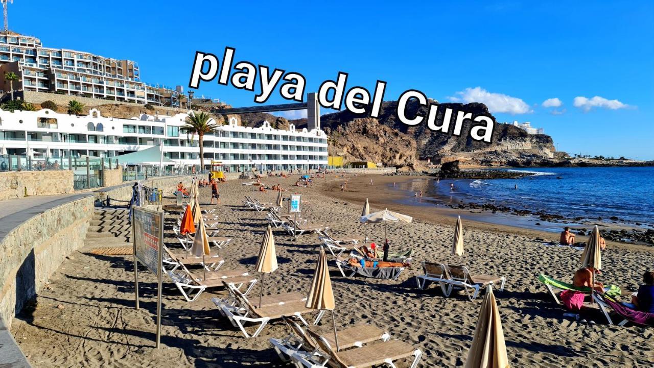 Deluxe 3 Rooms74M2,2Air Condit 2Tv Seaview On Amadores,2 Heatpools, Parking, 600 Mb,Dishwasher,2Lift,,3 Beaches Playa Del Cura  Exterior photo