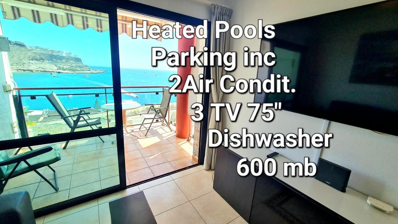 Deluxe 3 Rooms74M2,2Air Condit 2Tv Seaview On Amadores,2 Heatpools, Parking, 600 Mb,Dishwasher,2Lift,,3 Beaches Playa Del Cura  Exterior photo