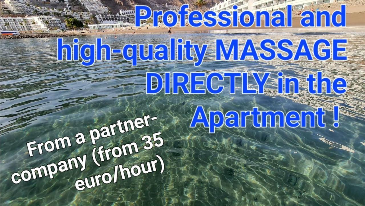 Deluxe 3 Rooms74M2,2Air Condit 2Tv Seaview On Amadores,2 Heatpools, Parking, 600 Mb,Dishwasher,2Lift,,3 Beaches Playa Del Cura  Exterior photo