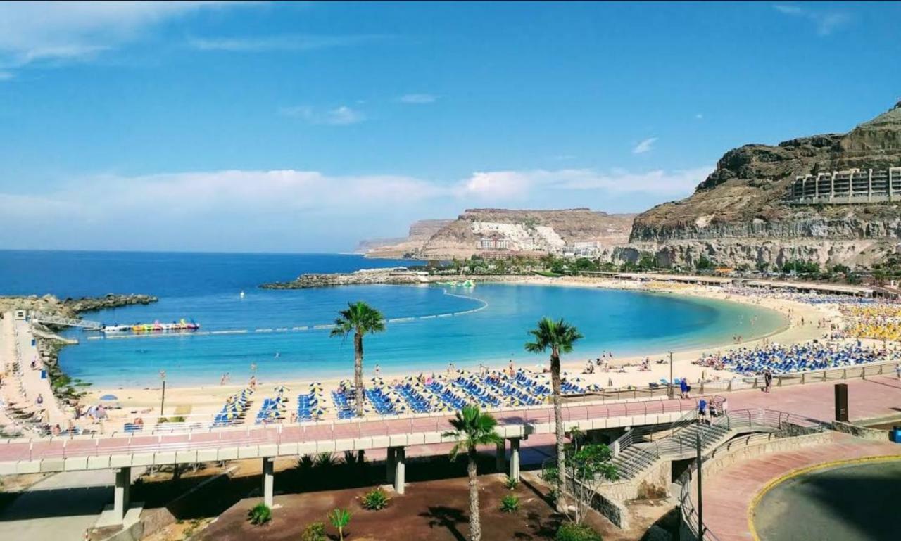 Deluxe 3 Rooms74M2,2Air Condit 2Tv Seaview On Amadores,2 Heatpools, Parking, 600 Mb,Dishwasher,2Lift,,3 Beaches Playa Del Cura  Exterior photo